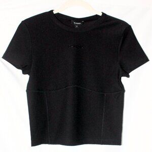 NWT Bandier Aperitif Crop Tee Size M